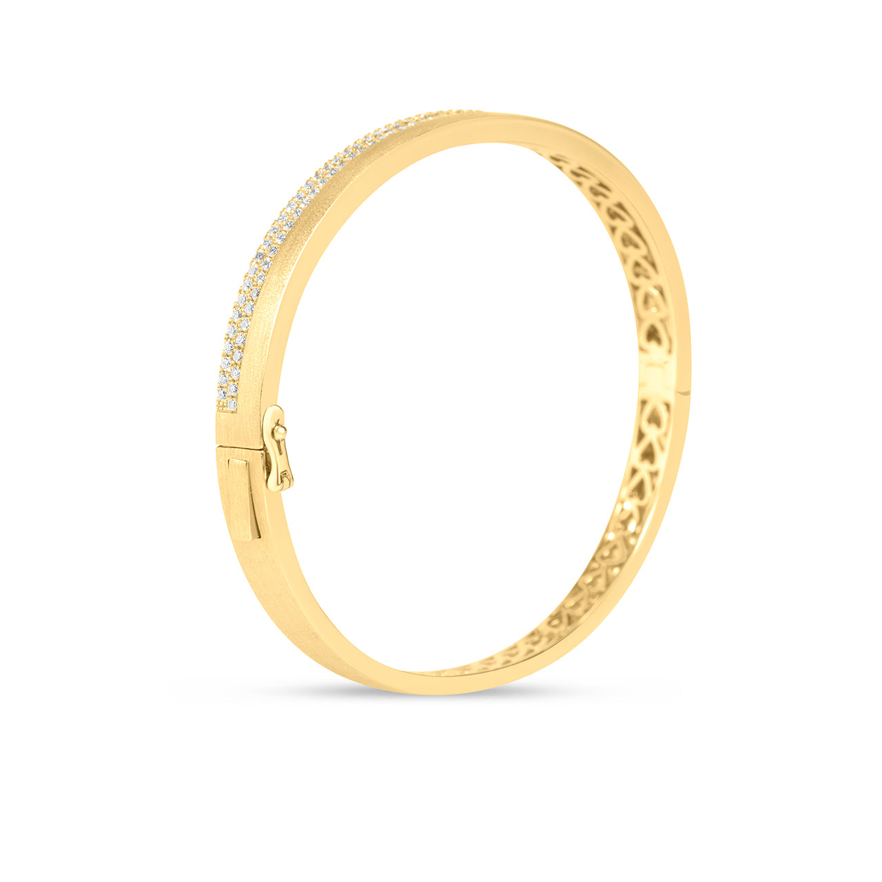 Diamond Pave Duet Bangle