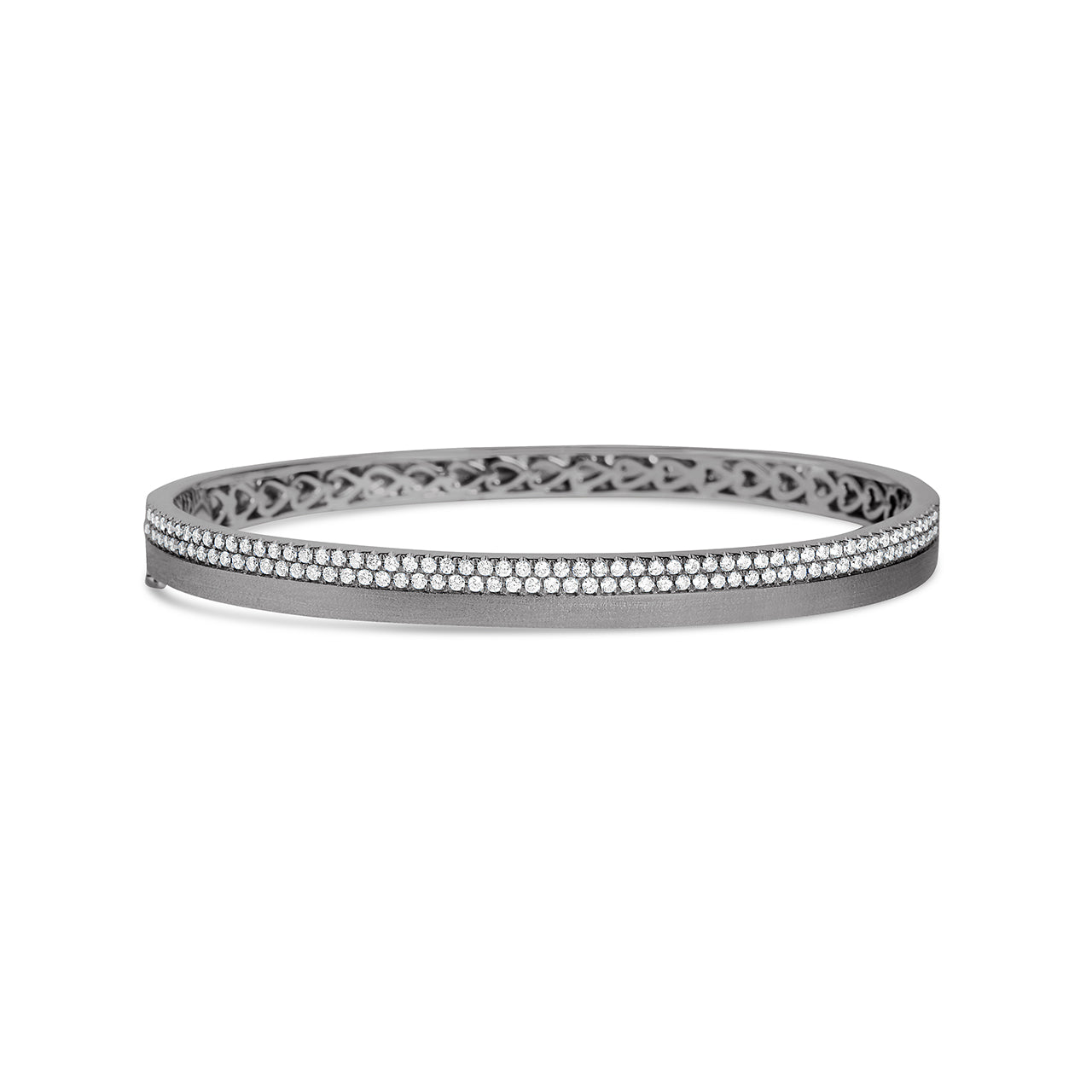 Diamond Pave Duet Bangle