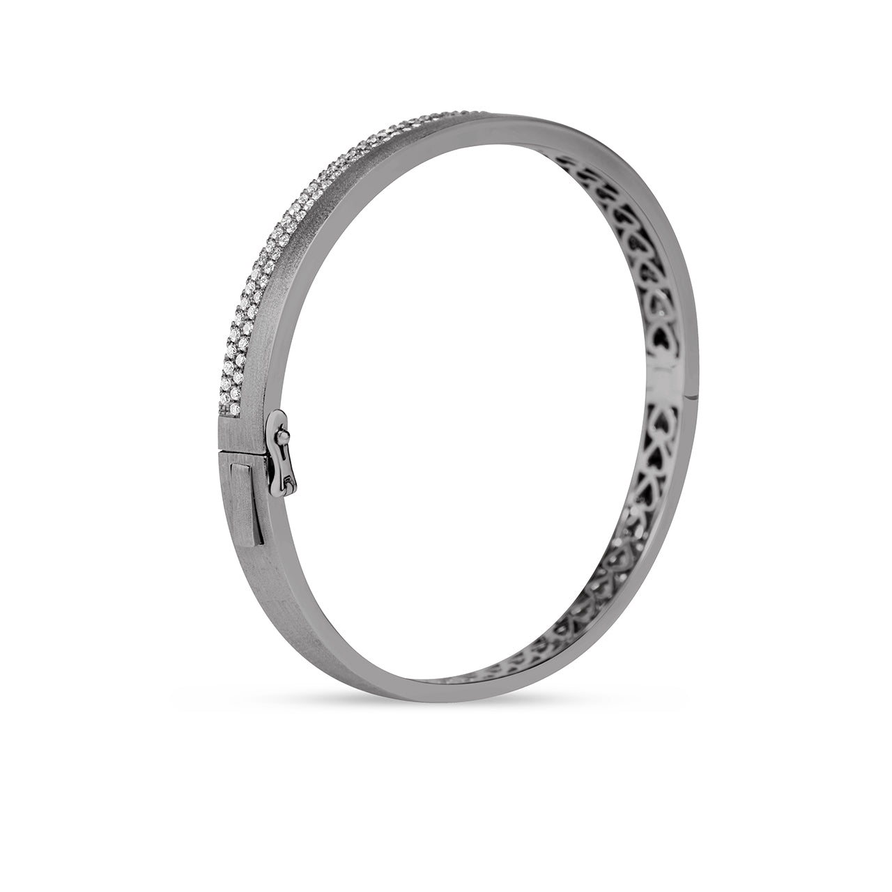 Diamond Pave Duet Bangle