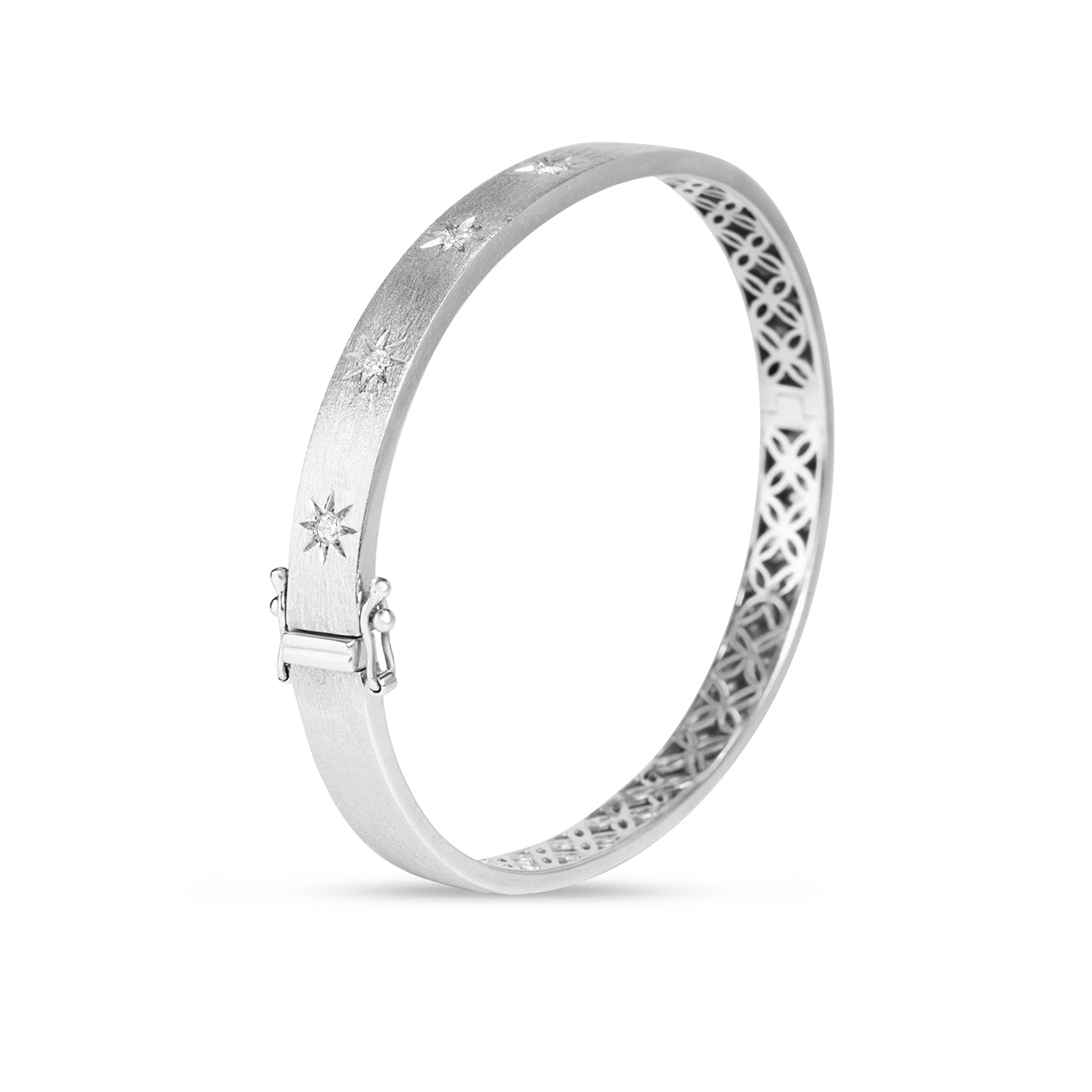 Diamond Star Set Bangle