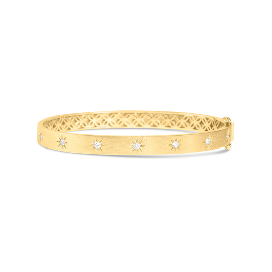 Diamond Star Set Bangle
