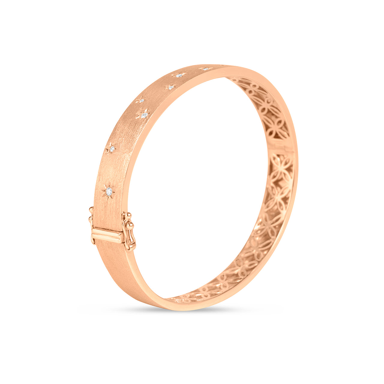 Diamond Scatter Star Set Bangle