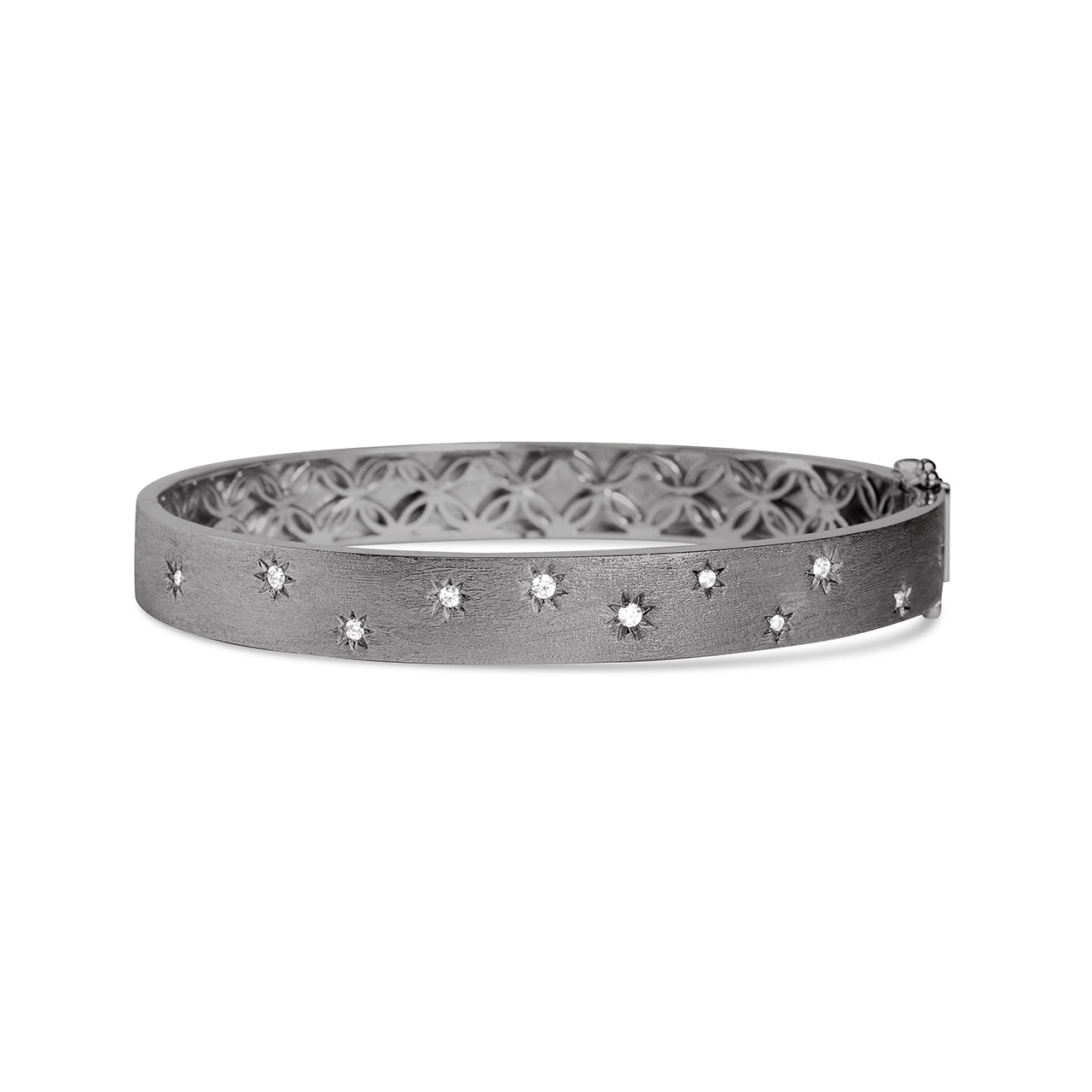 Diamond Scatter Star Set Bangle