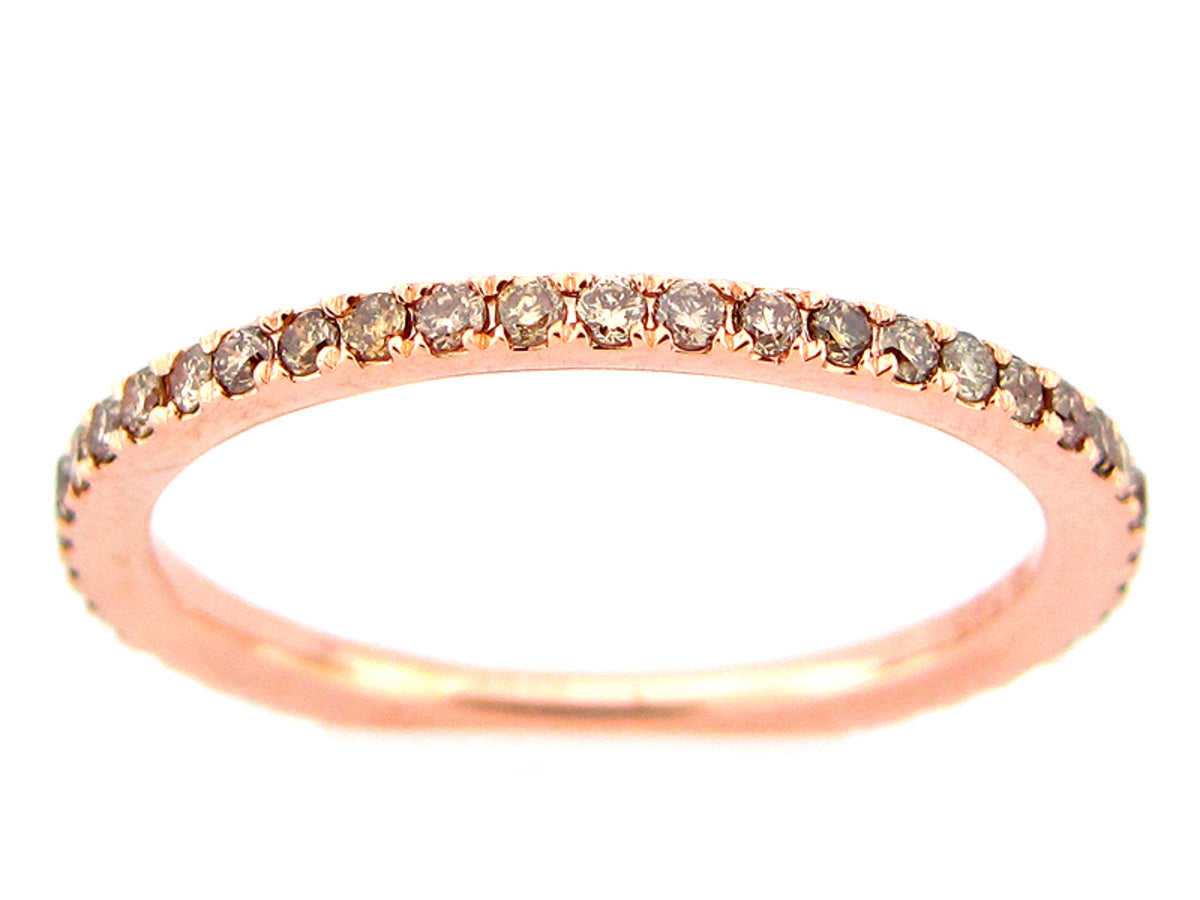 BROWN DIAMOND 1 ROW ETERNITY RING