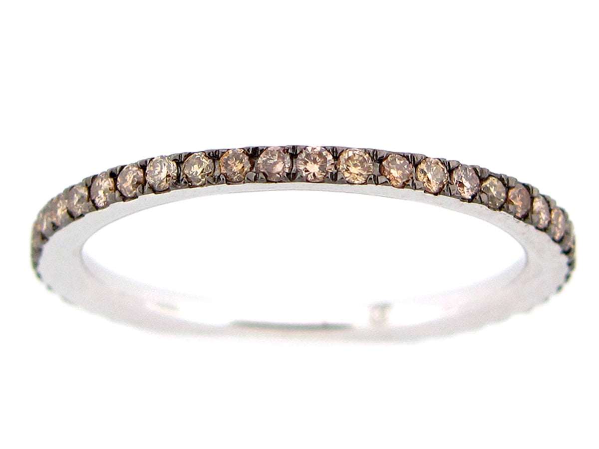 BROWN DIAMOND 1 ROW ETERNITY RING