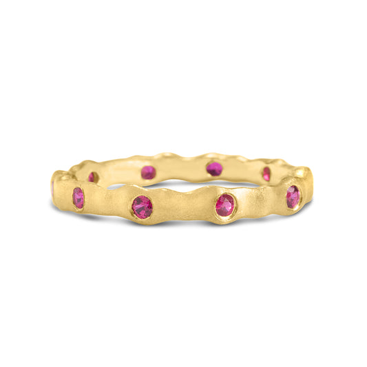 Ruby Artisan 2.8mm Eternity Band