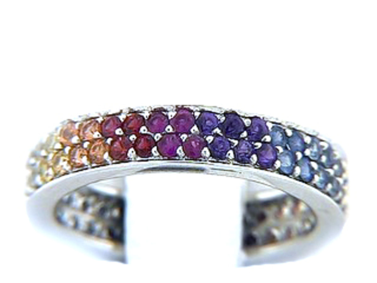 RAINBOW SAPPHIRE RING
