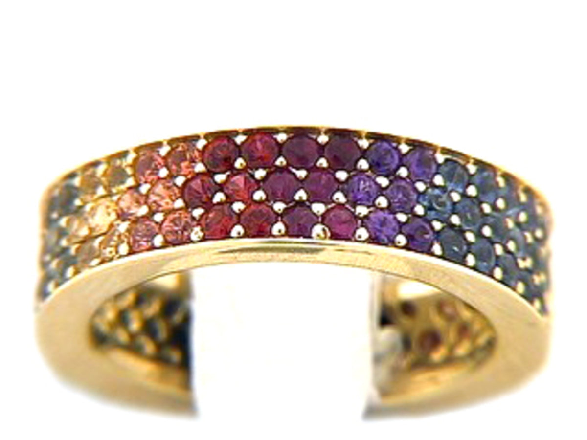 RAINBOW SAPPHIRE RING