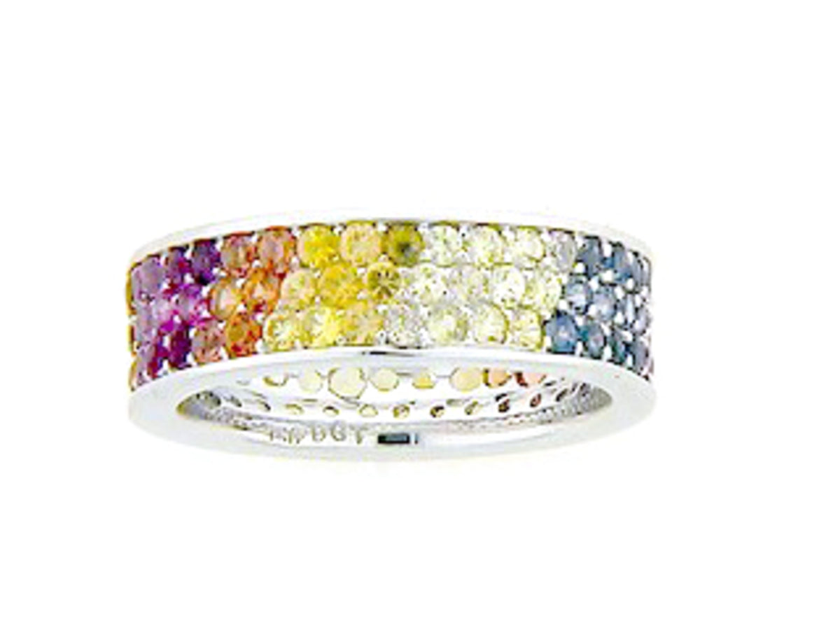 RAINBOW SAPPHIRE RING