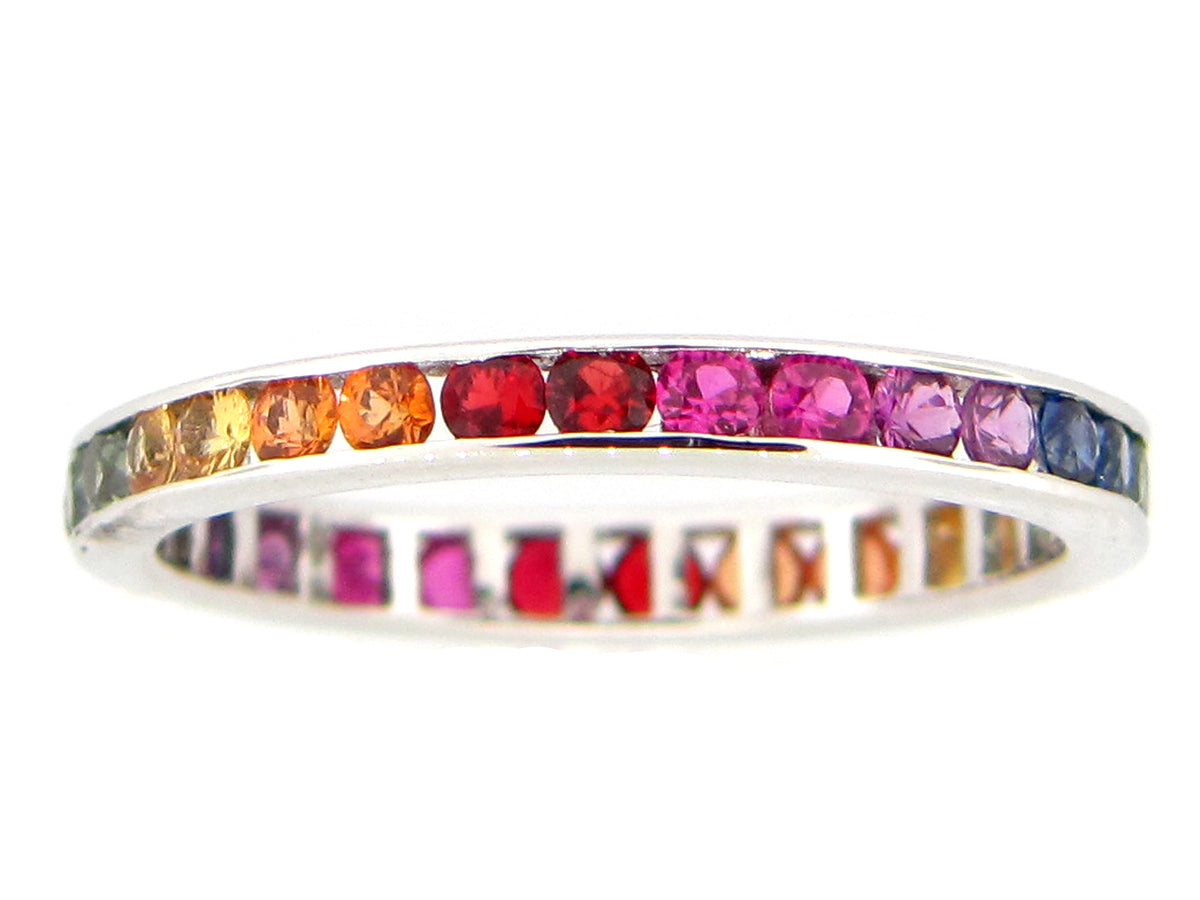 RAINBOW SAPPHIRE RING