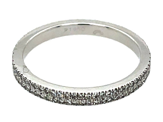 Diamond 2 Row Eternity Band