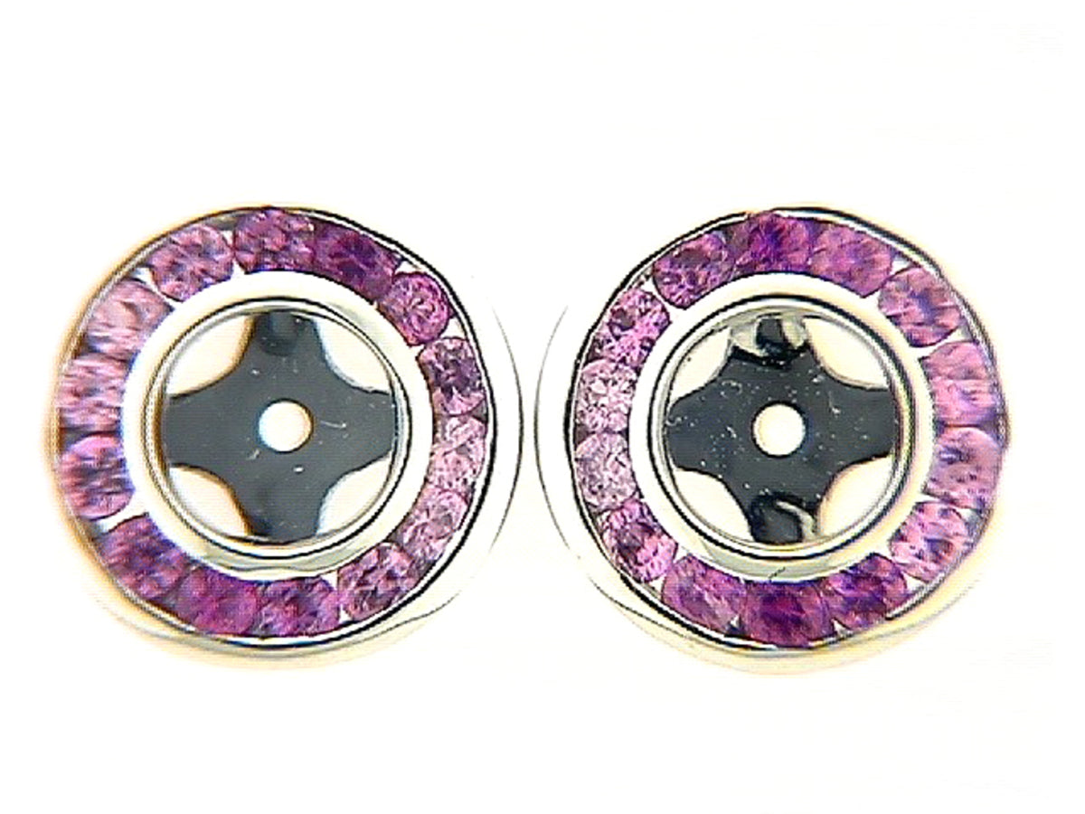 PINK SAPPHIRE EARRING JACKET