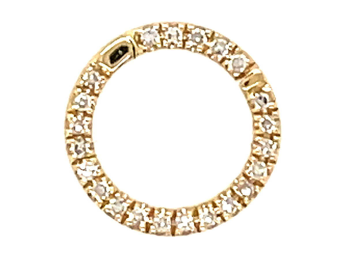 DIAMOND CONNECTOR CIRCLE 10MM