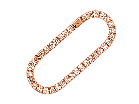 DIAMOND CONNECTOR OVAL 20MM