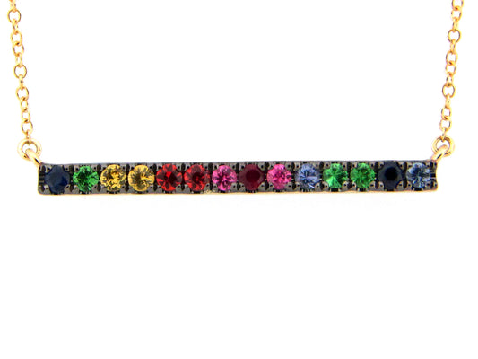 BAR RAINBOW SAPPHIRE