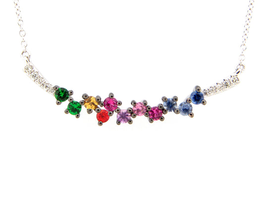 BAR RAINBOW SAPPHIRE, 14KW