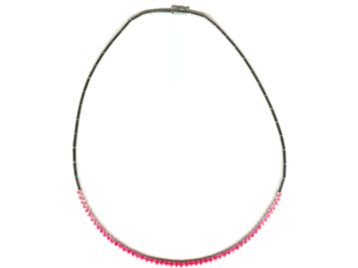 PINK SAPPHIRE NECKLACE