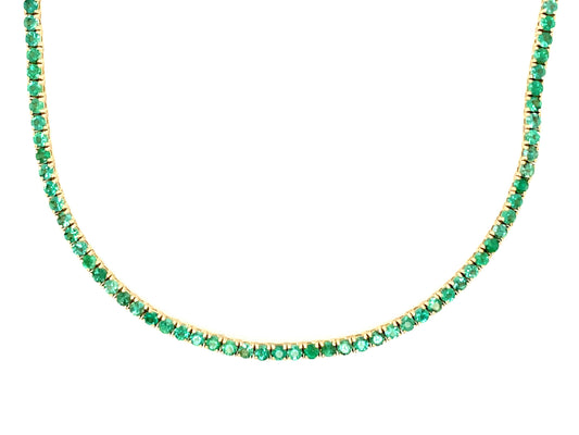 EMERALD NECKLACE, 16"