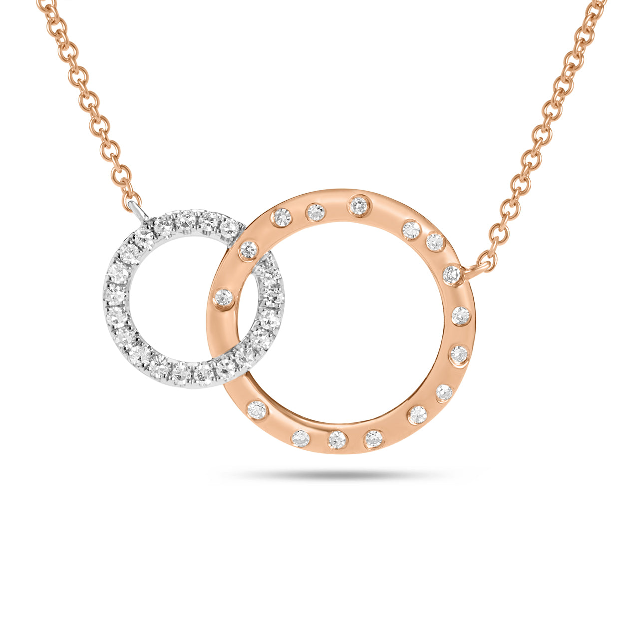 Diamond Interlocking Necklace