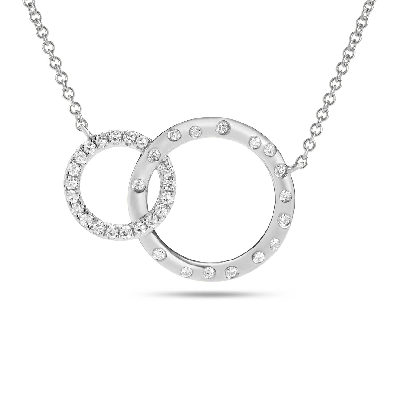 Diamond Interlocking Necklace