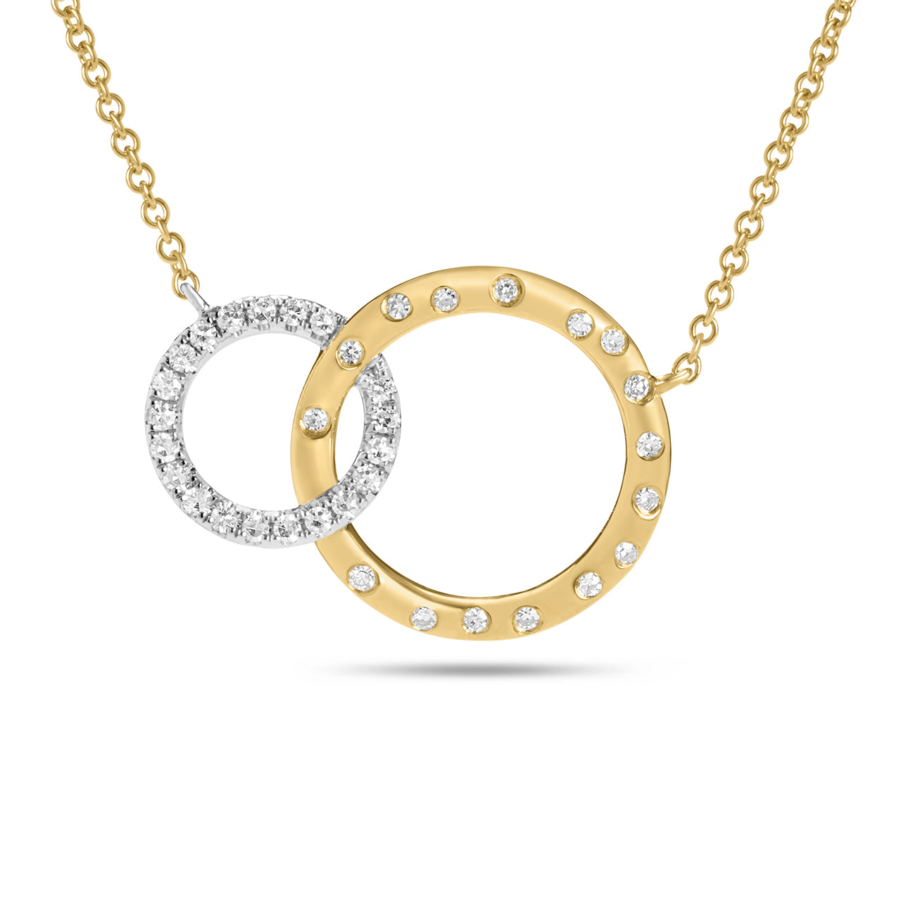 Diamond Interlocking Necklace