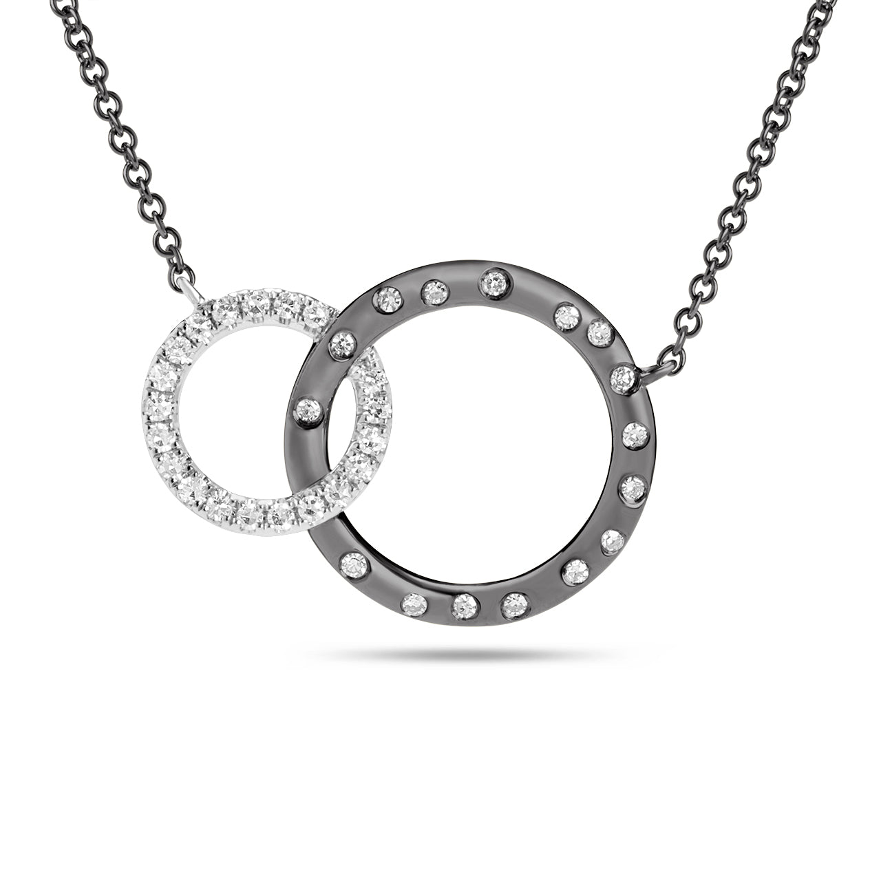 Diamond Interlocking Necklace