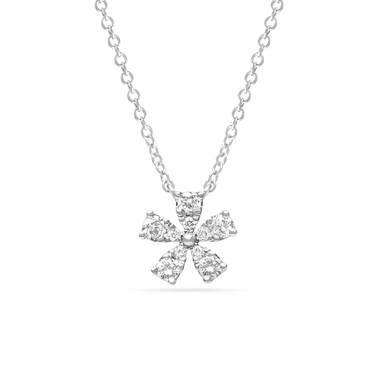 Diamond Floret Necklace