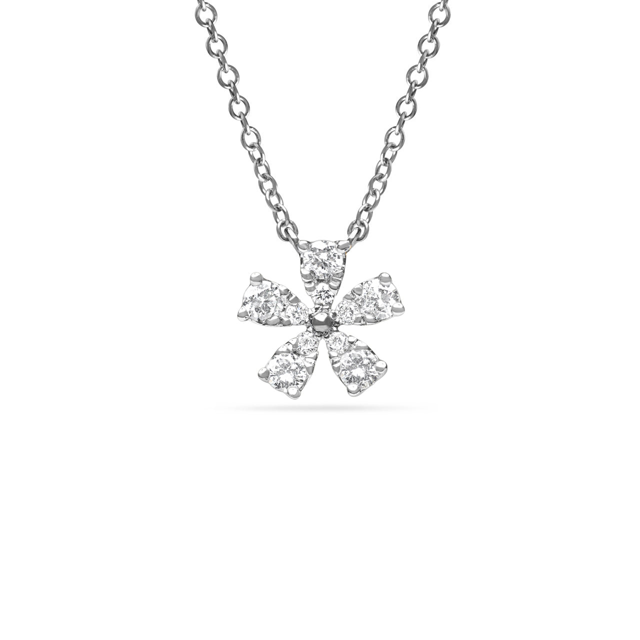 Diamond Floret Necklace