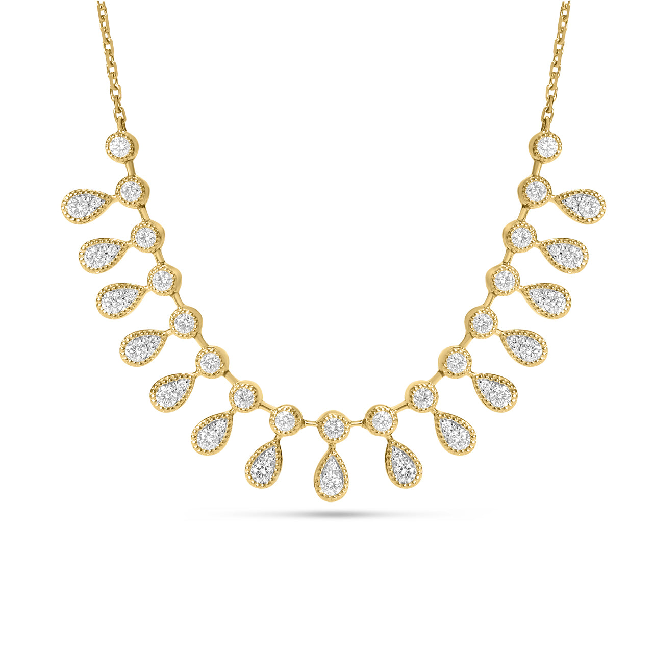 Diamond Teardrop Stacking Necklace