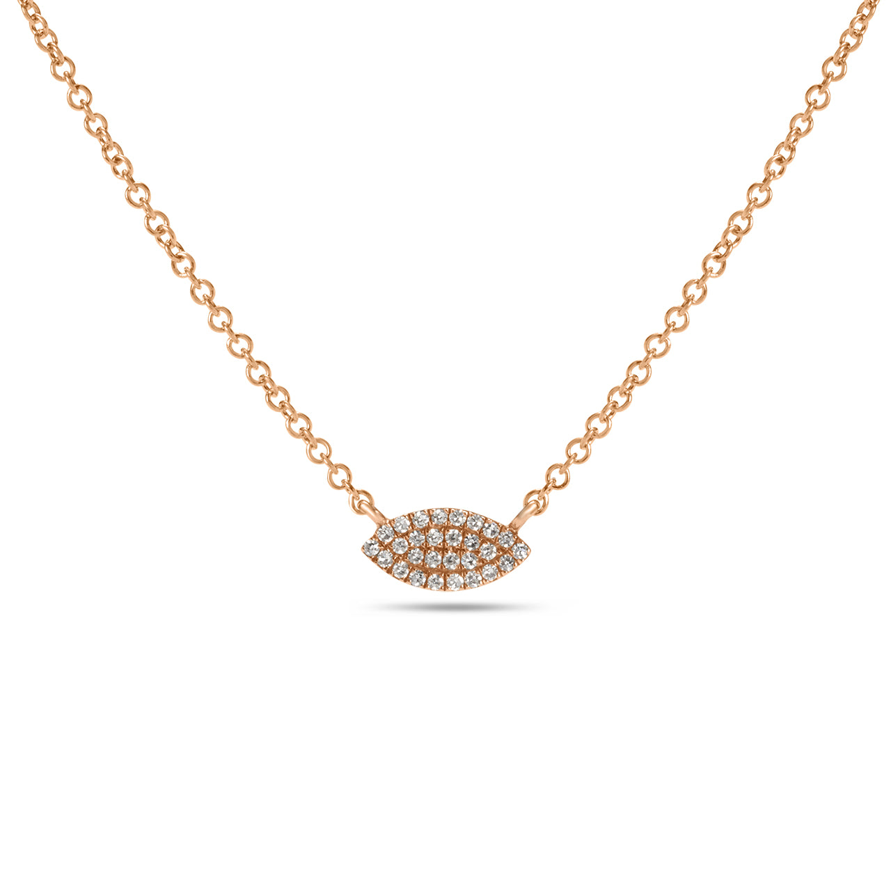 Diamond Marquise Necklace