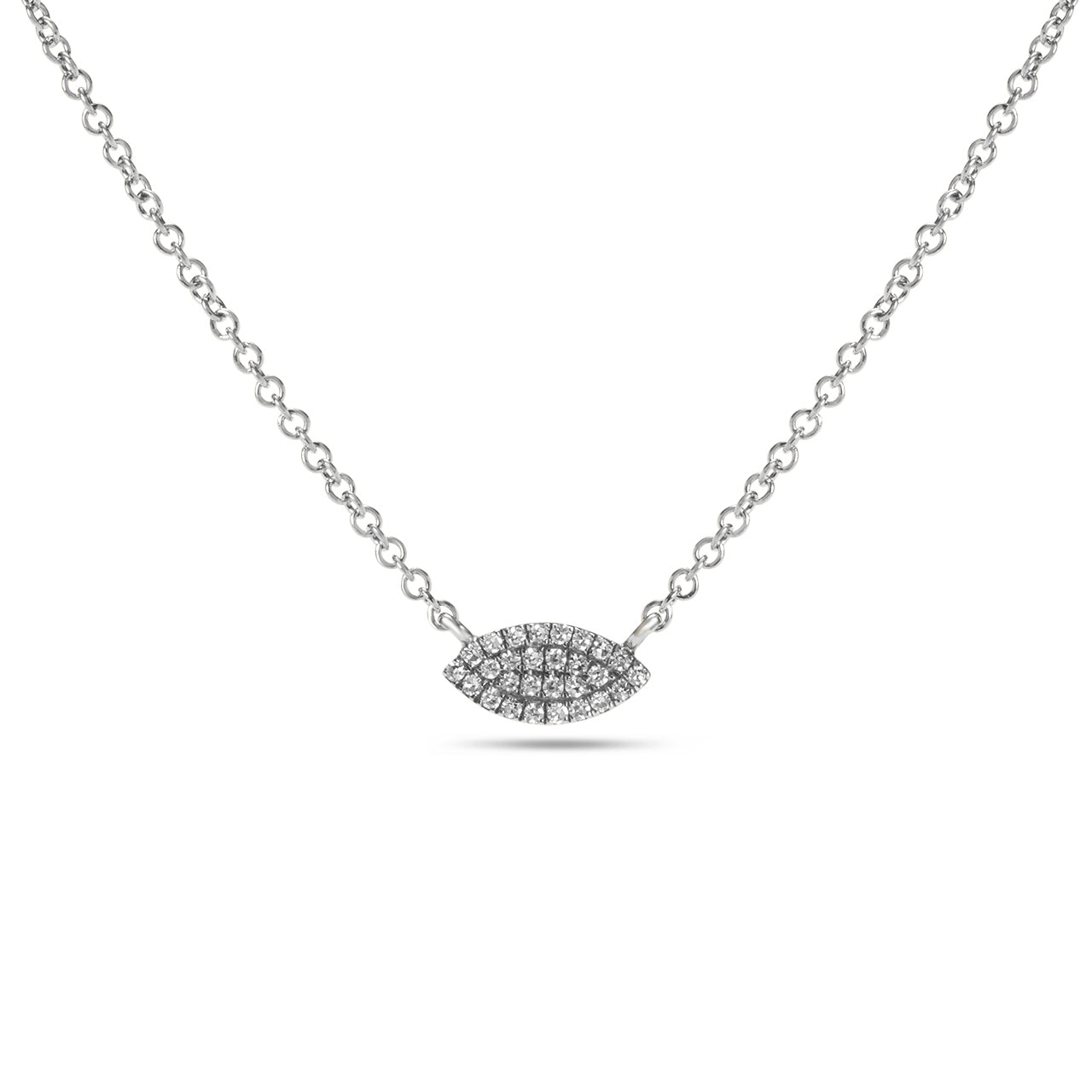Diamond Marquise Necklace