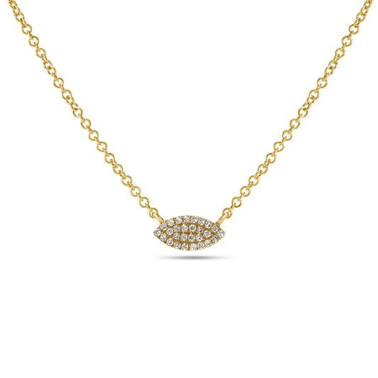 Diamond Marquise Necklace