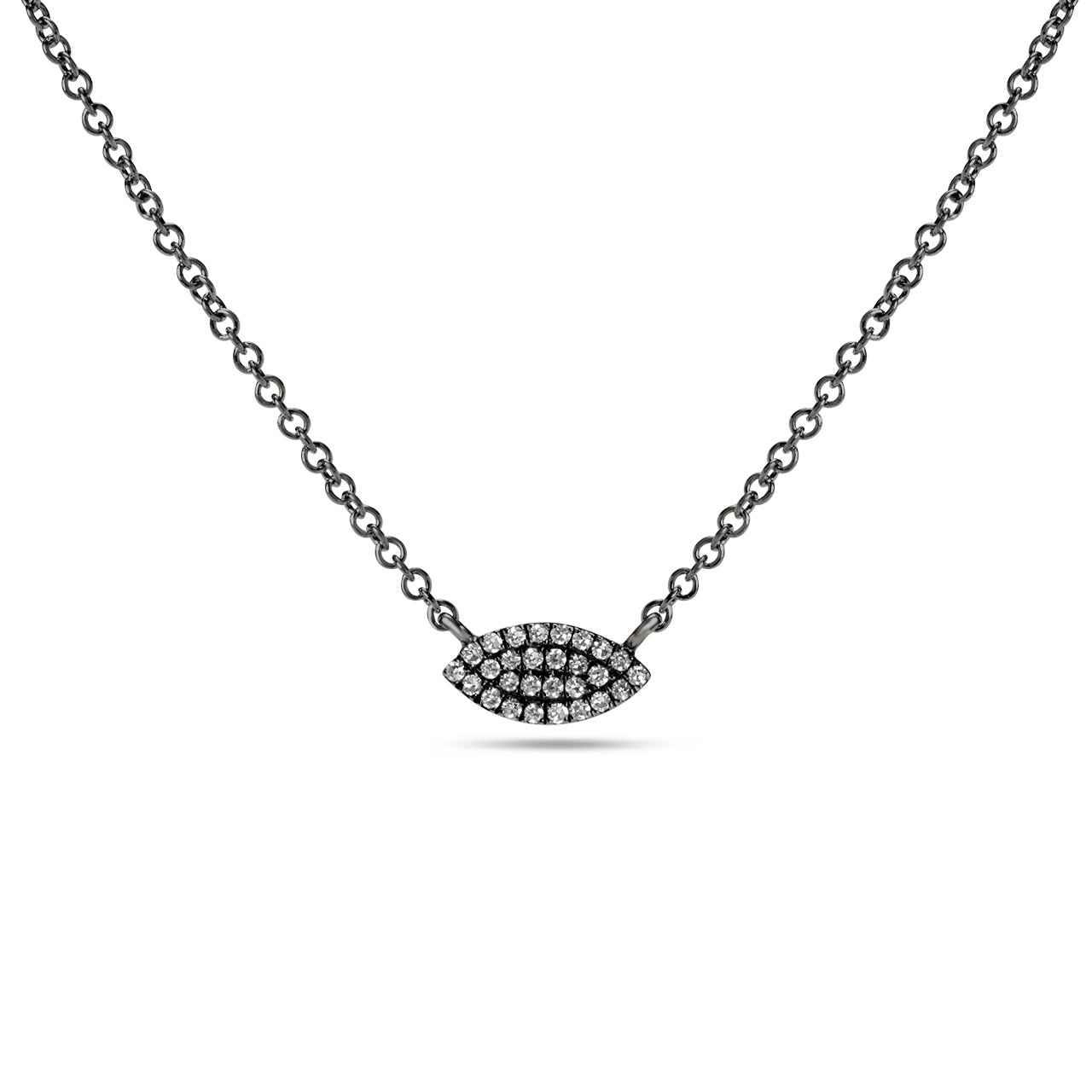 Diamond Marquise Necklace