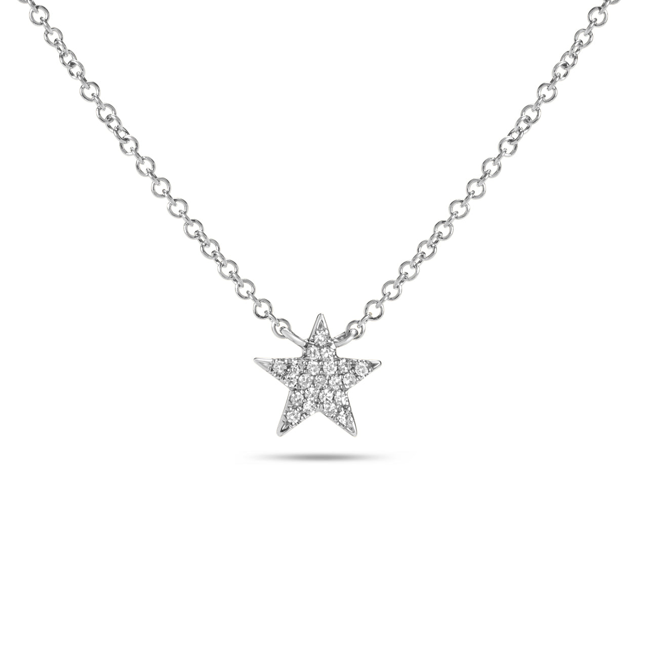 Diamond Star Necklace