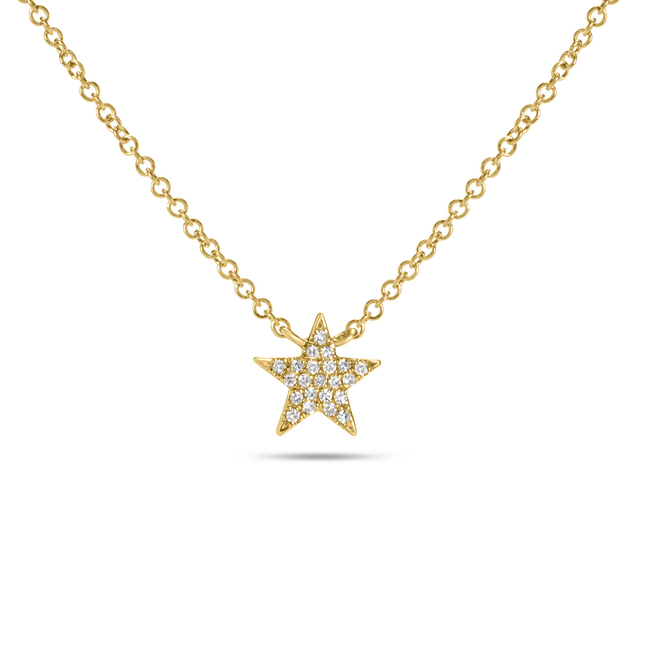 Diamond Star Necklace