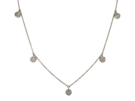DIAMOND PENDANT NECKLACE,18"/17"/16"