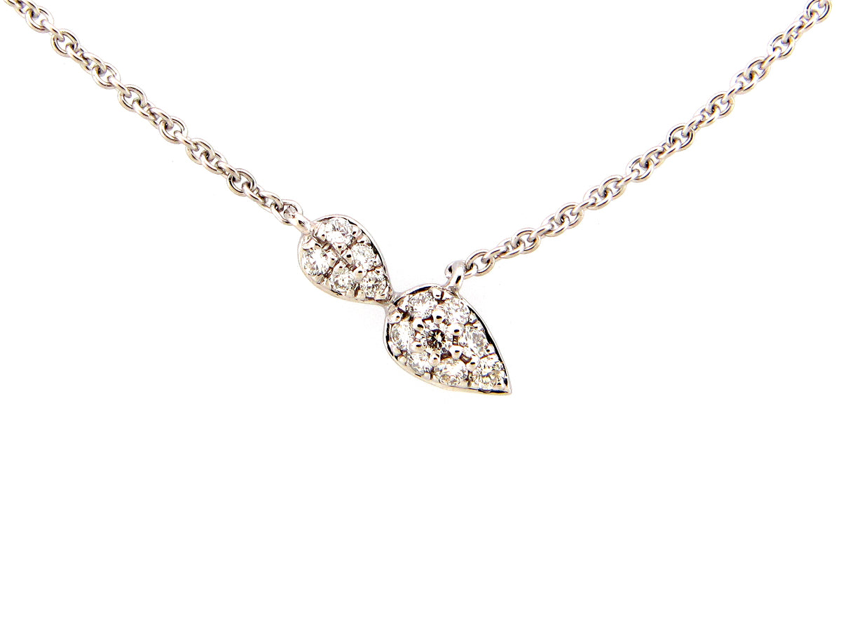 DIAMOND DROPLET NECKLACE