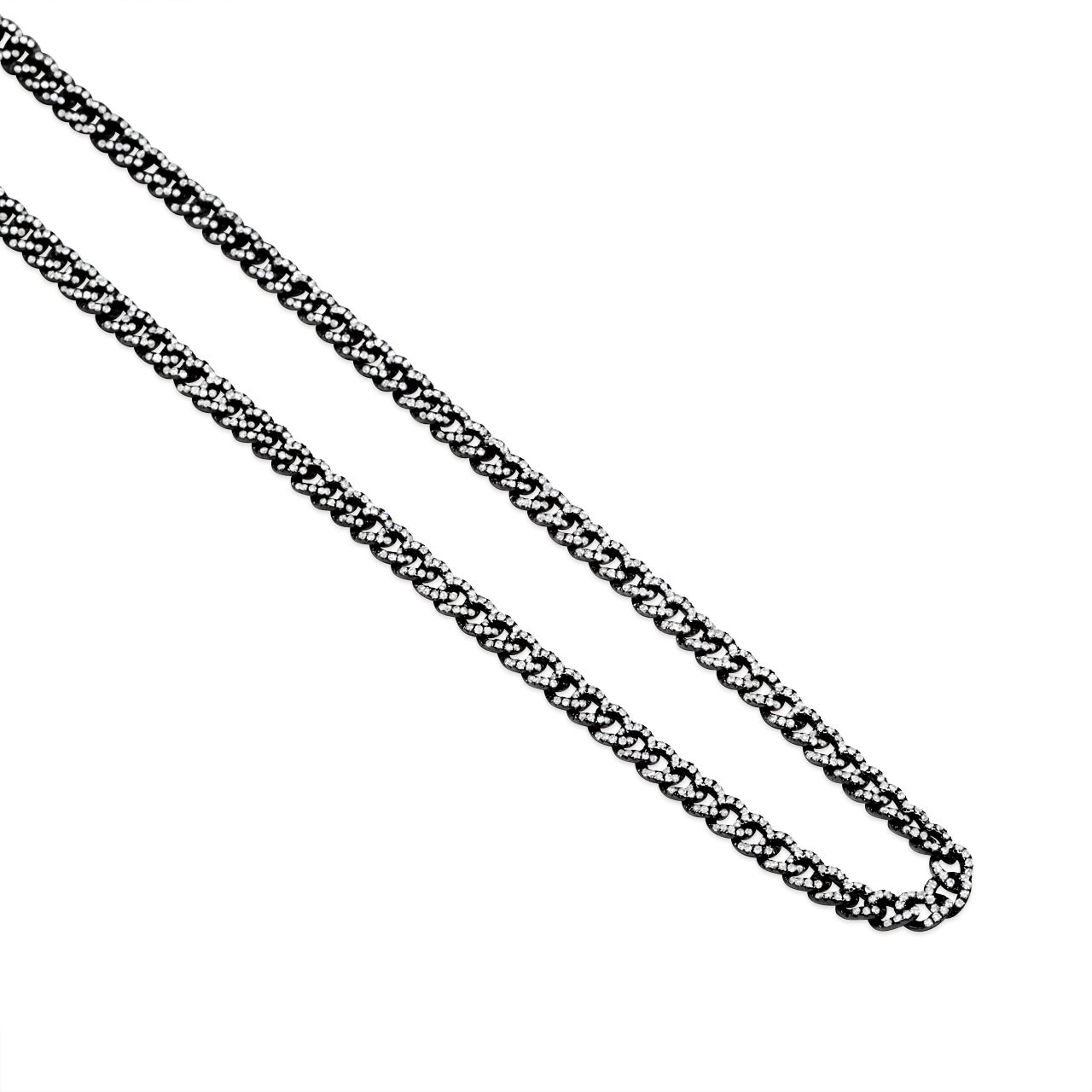 Diamond Curb Link Necklace