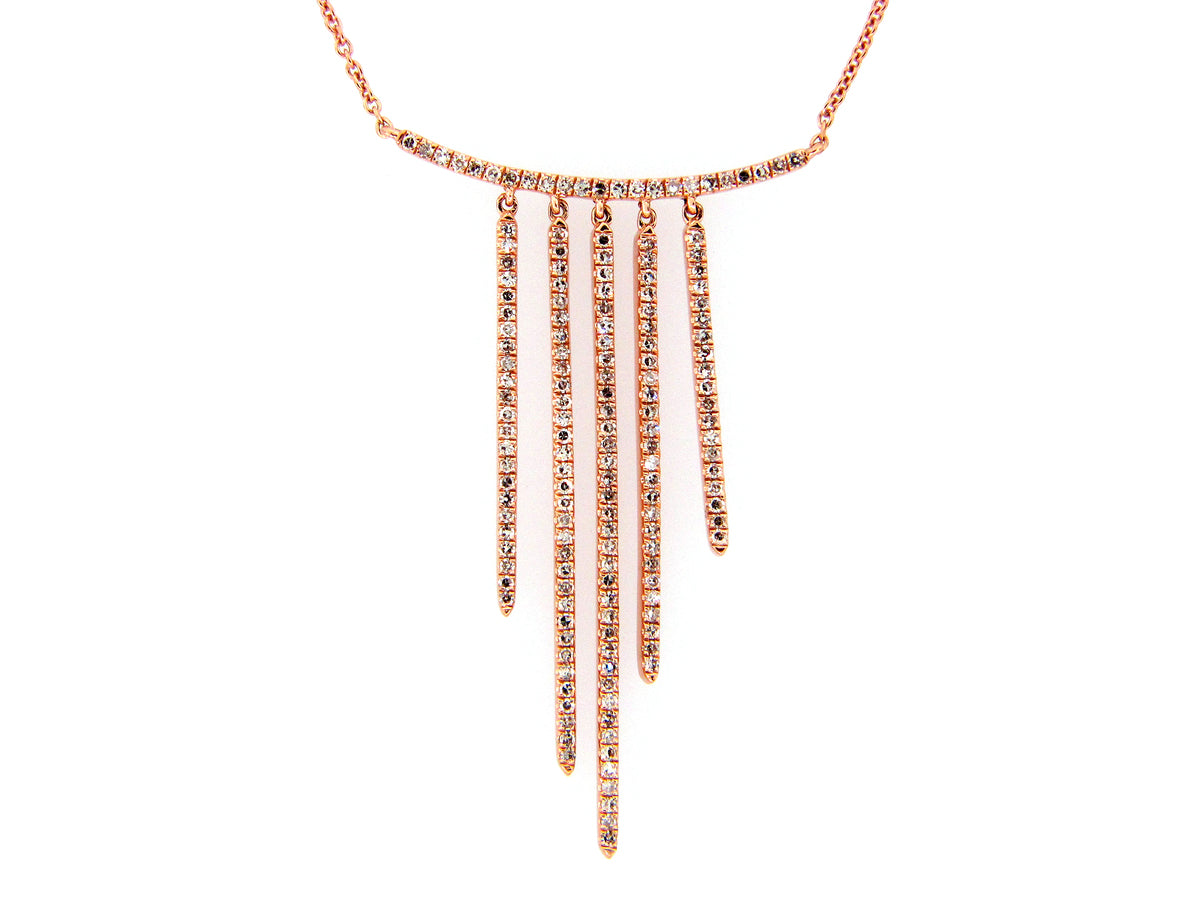 DIAMOND TASSEL NECKLACE