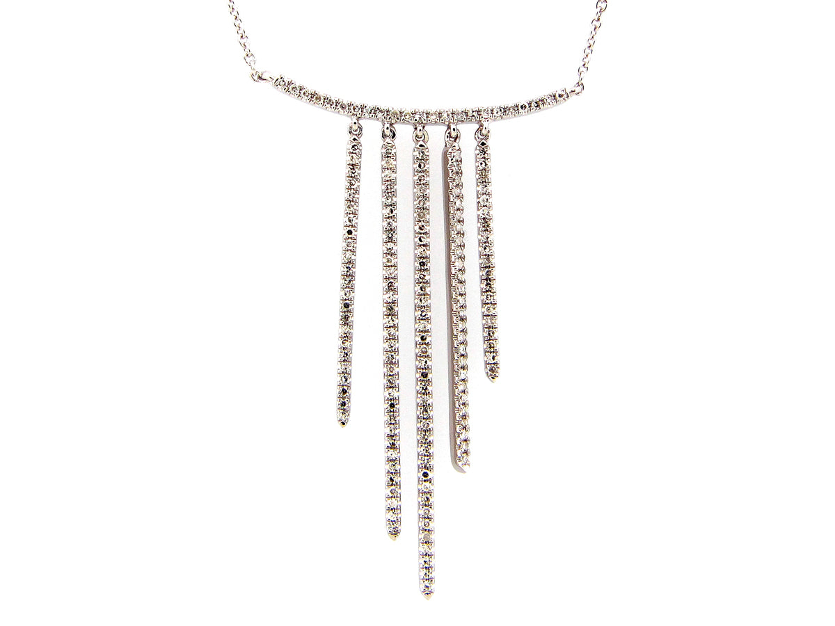DIAMOND TASSEL NECKLACE