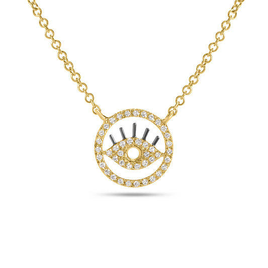 Diamond Eye Necklace