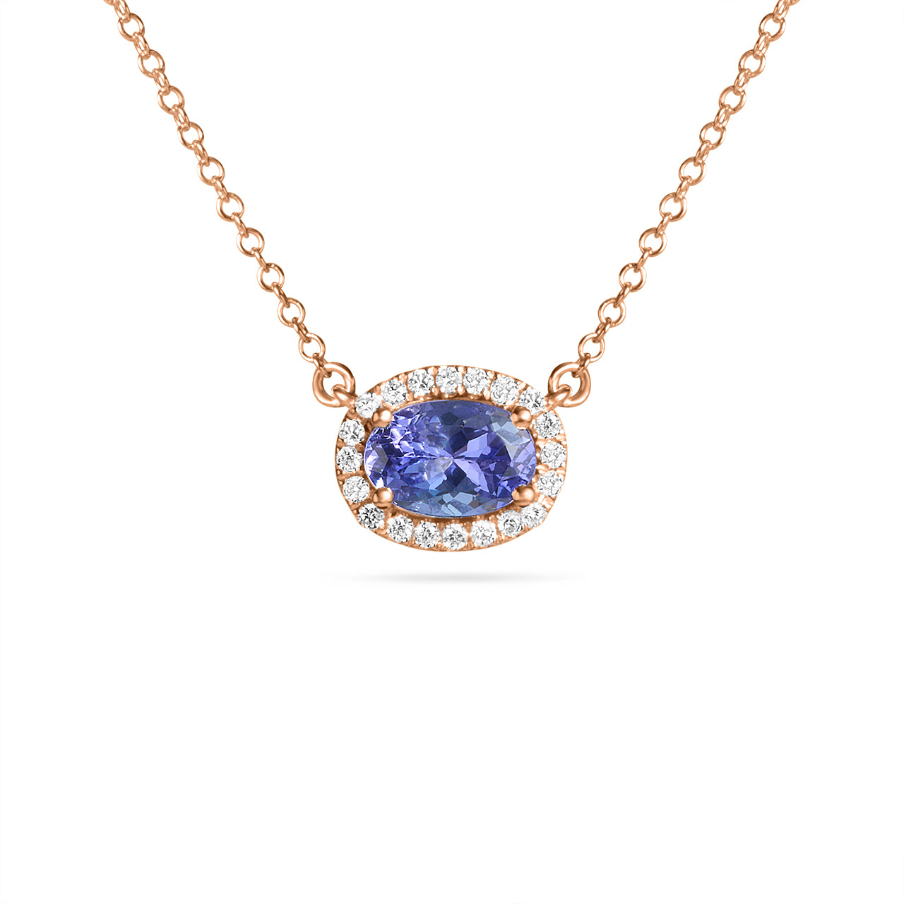 Tanzanite & Diamond Necklace