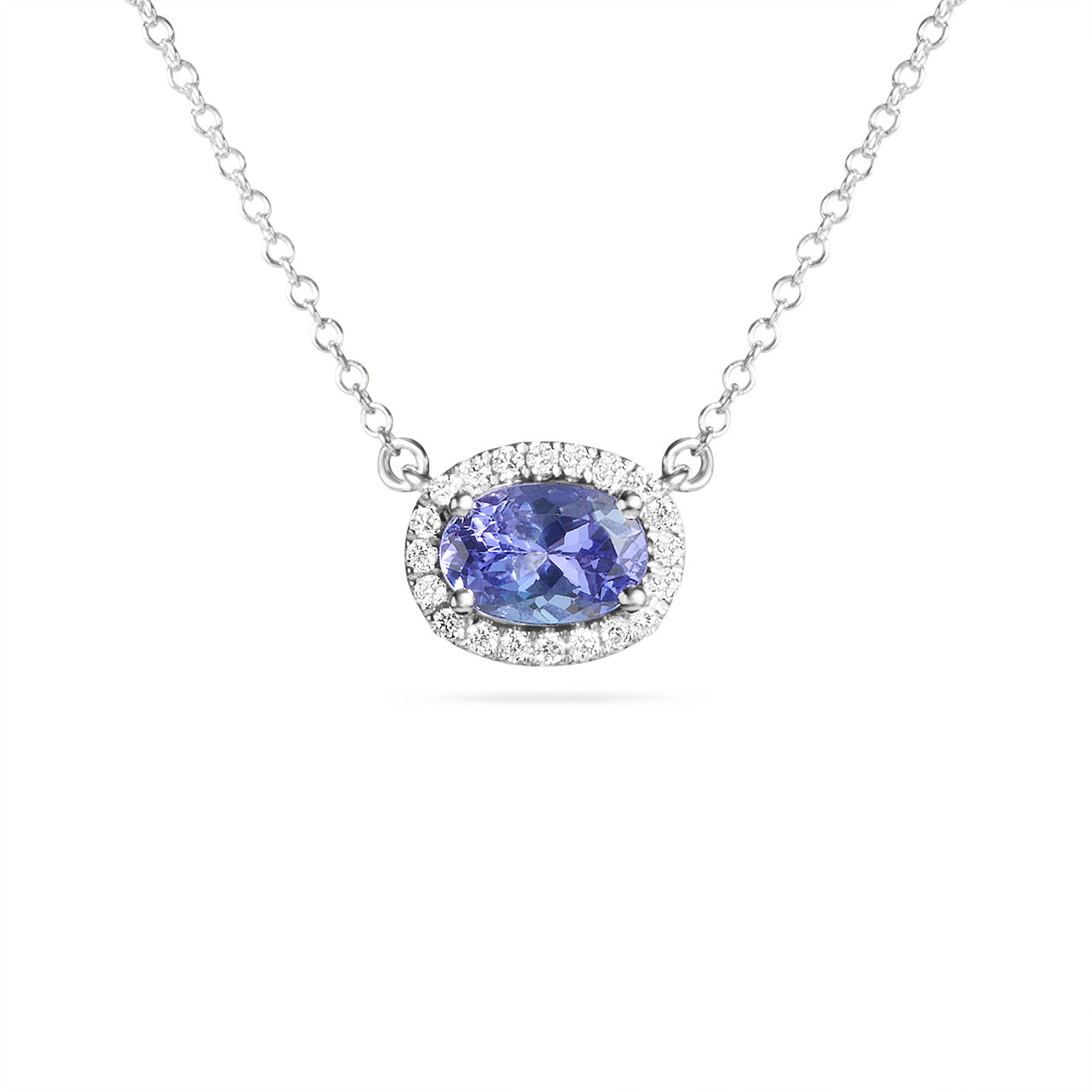 Tanzanite & Diamond Necklace