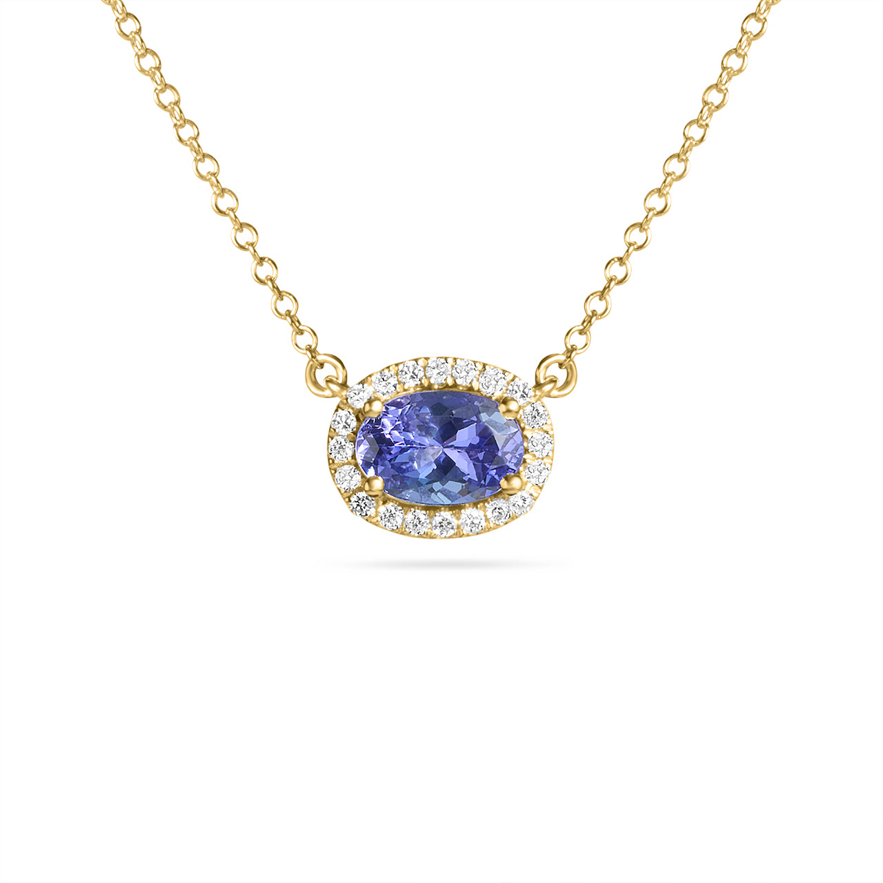 Tanzanite & Diamond Necklace