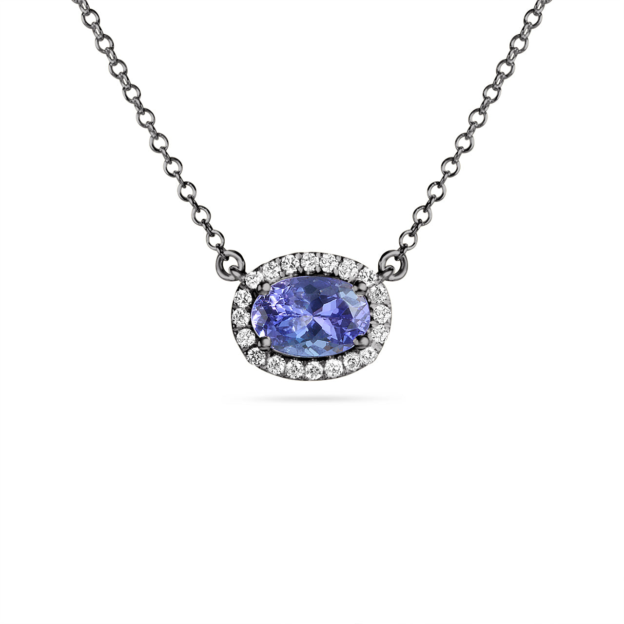 Tanzanite & Diamond Necklace