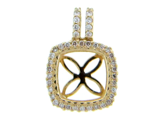 DIAMOND PENDANT, 14KY (N) SPECIAL