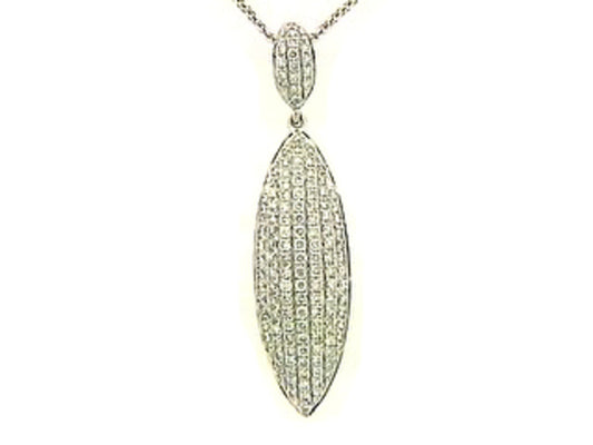 DIAMOND PENDANT, 18KW (N) SPECIAL