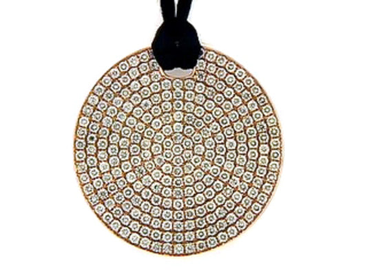 DIAMOND PENDANT, 18KR (N) SPECIAL