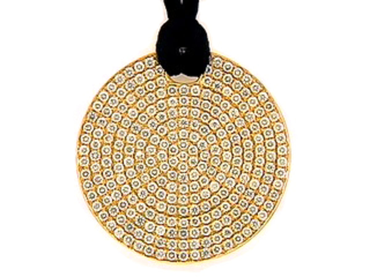 DIAMOND PENDANT, 18KY (N) SPECIAL