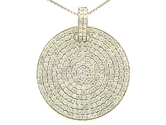 DIAMOND PENDANT, 18KW (N) SPECIAL